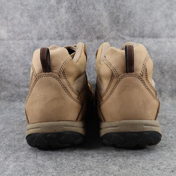 Cabelas Shoes Mens 13 Hiking Boots Outdoor Leather Mid Lace Up Active Trek Brown main image 9